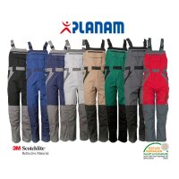 Planam Plaline - Latzhose Canvas Bindung 280 g/m²